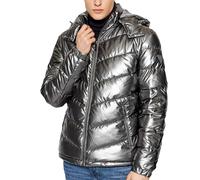 Doudoune Guess Herren Classic Silber L