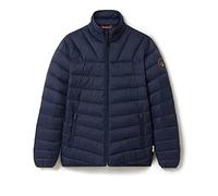 Doudoune zippée fine matelassée chaude de marque Napapijri pour homme - blue - M