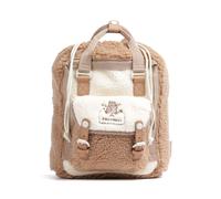 Doughnut Fairies & Friends Macaroon Mini Rucksack hellbraun, Kunstfell, Unisex, 10L