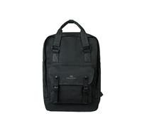 Doughnut Macaron Großer Meditative Dark Series 20L Rucksack, Wasserabweisender, leichter Tagesrucksack mit 15 Zoll Laptop-Slot, Unisex Casual Tasche für Reisen & Schule (Boden)