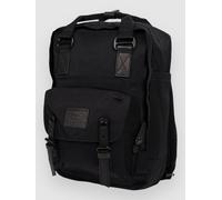 Doughnut MACAROON Rucksack Unisex 16L mit Laptopfach I Studenten-Rucksack funktionell & handgefertigt I ideal als Reise-Rucksack oder leichter City-Rucksack I Daypack (Schwarz (Black))