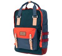 Doughnut Go Wild Macaroon Large Rucksack blau/rot, Nylon, Unisex, 18L