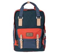 Doughnut Go Wild Macaroon Large Rucksack blau/rot, Nylon, Unisex, 18L