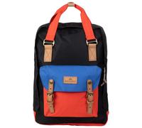 Doughnut - Macaroon Large Reborn Backpack 20 - Daypack schwarz (Black / Grapefruit)