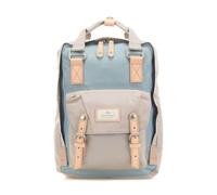 Doughnut Macaroon Rucksack beige/blau, Nylon, Unisex, 16L