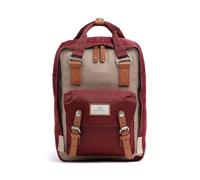 Doughnut Macaroon Rucksack dunkelrot, Nylon, Unisex, 16L