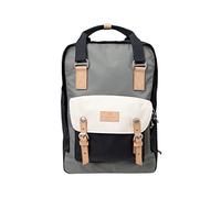 Doughnut MACAROON Rucksack Reborn Series Unisex 16L mit Laptopfach I Studenten-Rucksack funktionell & handgefertigt I ideal als Reise-Rucksack oder leichter City-Rucksack I Daypack in Grey x Stone