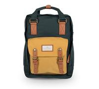 Doughnut Macaroon Rucksack dunkelgrün, Nylon, Unisex, 16L