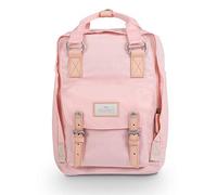 Doughnut Rucksack, Macaroon, mehrfarbig, 16 l, für Reisen, Schule, Damen, Uni, Mädchen, leicht, für Pendler, Freizeit, Tagesrucksack, sakura (Rot) - D010-0091-F