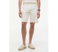 Jeansshorts TOMMY HILFIGER "DOVER", Damen, Gr. 34, N-Gr, ivory petal, Web, Obermaterial: 100% Baumwolle, regular fit kniefrei, Jeans Jeansshorts, vorgewaschen Regular Fit (13639031-34) ivory petal
