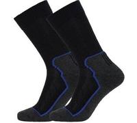 Dovre 2P Organic Wool Terry Crew Socks Marine Gr 44/47 Herren