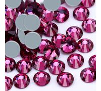 Dowarm SS16 4,0 mm Hotfix-Kristall-Strasssteine, 1440 St ck, Hotfix-Kristalle zum Basteln, Kleidung, flache R ckseite, Glaskristall zur Dekoratio