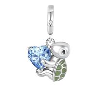 Doyafer Cute Car Charm 925 Sterling Silber Perlen Charm kompatibel mit Damen Armband Halskette Perlen Anhänger Urlaubsgeschenke für Familienfreunde