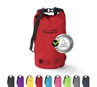 #DoYourOutdoor Dry Bag Tasche | Wasserdichter Rucksack | Wasserfester Beutel & Packsack | 2L 5L 10L 20L 30L Drybag in 2 Styles und vielen Farben | Ideal für Boot, Kajak, Angeln und Camping