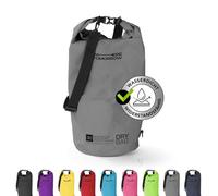 #DoYourOutdoor Where Tomorrow Dry Bag Tasche 20L grau | Wasserdichter Rucksack | Wasserfester Beutel & Packsack | Drybag ideal für Boot, Kajak, Angeln und Camping