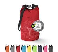 #DoYourSports Dry Bag Tasche 5L rot | Wasserdichter Rucksack | Wasserfester Beutel & Packsack | Drybag ideal für Boot, Kajak, Angeln und Camping