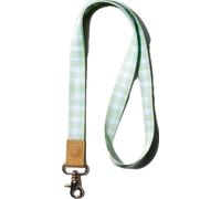 DQL schlüsselanhänger lang, schlüsselband fur Damen, Neck Lanyard Keychain Holder for Men and Women - Cool Lanyards for Keys Wallet and ID Badge Holder (Salbeigrün)