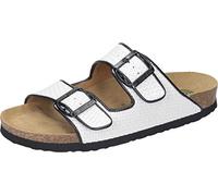 Dr. Brinkmann Damen Pantoletten Flache Sandale, Blanco, 36 EU
