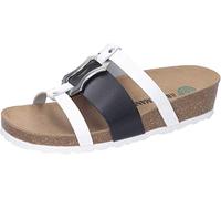 Dr. Brinkmann Damen Pantoletten Flache Sandale, Blanco, 41 EU