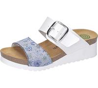 Dr. Brinkmann Damen Pantoletten Flache Sandale, Blanco, 42 EU
