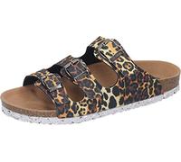 Dr. Brinkmann Damen Pantoletten Flache Sandale, Braun, 41 EU