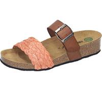 Dr. Brinkmann Damen Pantoletten Flache Sandale, Orange, 37 EU