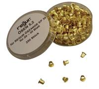 REGUR® Ösen Durchmesser: 4mm Länge: 5,2mm Messing 250 St./Pack.