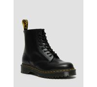 Dr. Martens 10 Bex Glatte Stiefel, Leder Schuhe in Schwarz, Größe: 46