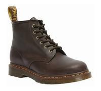 Schnürboots DR. MARTENS "6 Eye Boot" Gr. 45, braun (dunkelbraun) Herren Schuhe Boots Stiefel mit gepolsterter Sohle (46375212-45)