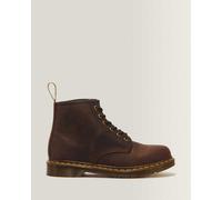 Dr. Martens Leder-Boots in Dunkelbraun - Größe 40 | Damen Stiefel