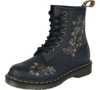 DR. MARTENS 1460 Decayed Roses Classic Tumbled Nappa boots