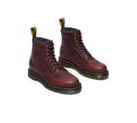 Dr. Martens Unisex-Erwachsene 1460 Warmwair Grizzly Lederstiefel Combat, Rot/Ausflug, einfarbig (Getaway Solids), 38 EU