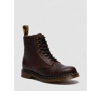 Dr. Martens 1460 Grizzly Leder Stiefel Mit Fleecefutter in Braun, Größe: 44