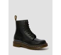 Dr. Martens 1460 Lacklederstiefel in Schwarz, Größe: 37