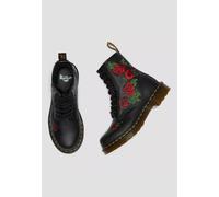 Dr. Martens - 1460 Vonda Floral Rose Black Softy - Girl Schuhe - Schwarz - EU 40 - Leather/Textile/Gummi Schwarz EU 40