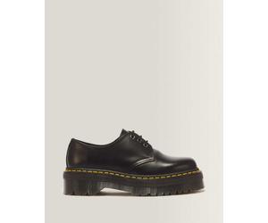 Dr. Martens 1461 Quad Leder Plateauschuhe in Schwarz, Größe: 43