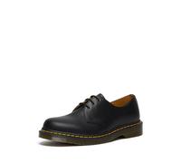 Dr. Martens 1461, Unisex-Erwachsene Derbys, Schwarz (Black Smooth/Orange), 45 EU