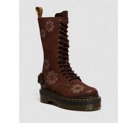 Dr. Martens 1B99 Dunnet Flower Wildleder Plateaustiefel in Braun, Größe: 42