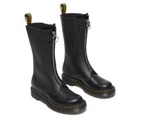 Dr. Martens 1B99 Front Zip DM32053001, Women bovver boots,winter boots, Black, 38 EU