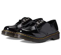 Dr. Martens Damen 1461 Oxford, Black Distressed Patent, 40 EU