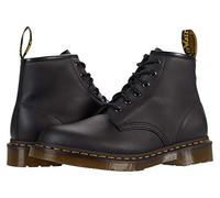 DR MARTENS 6 Eye Boots, Black Nappa, 36 EU