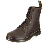 Dr. Martens 8 Eye Boot Springerstiefel, Dark Brown Crazy Horse, 39 EU