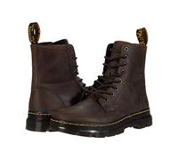 Dr. Martens Leder Combs Stiefel in Braun, Größe: 36