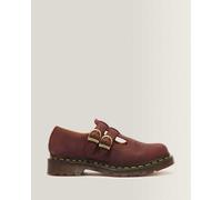 Dr. Martens 8065 Crazy Horse Leder Mary Jane Schuhe in Rot, Größe: 38