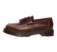 Slipper DR. MARTENS "Adrian", Damen, Gr. 43, braun, Glattleder, Schuhe Slipper, Loafer, Businessschuh mit Zierriegel und Quaste (44373437-43) braun