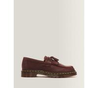 Dr. Martens Adrian Crazy Horse Leder Tassel Loafer in Rot, Größe: 44