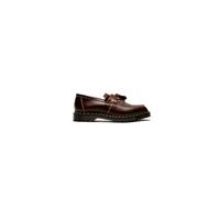 Slipper DR. MARTENS "Adrian", Damen, Gr. 44, braun, Glattleder, Schuhe Slipper, Loafer, Businessschuh mit Zierriegel und Quaste (44373437-44) braun