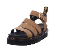 Dr. Martens Blaire Tumbled Nubuck Sandalen in Bräunen/Braun, Größe: 40
