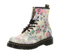 Dr. Martens Schnürboots Pascal 1460 Beige mit Blumen Damen Größe 37