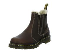 Dr. Martens 2976 Leonore II Faux Grizzly Leder Chelsea Stiefel Mit Kunstfellfutter Schuhe in Braun, Größe: 40